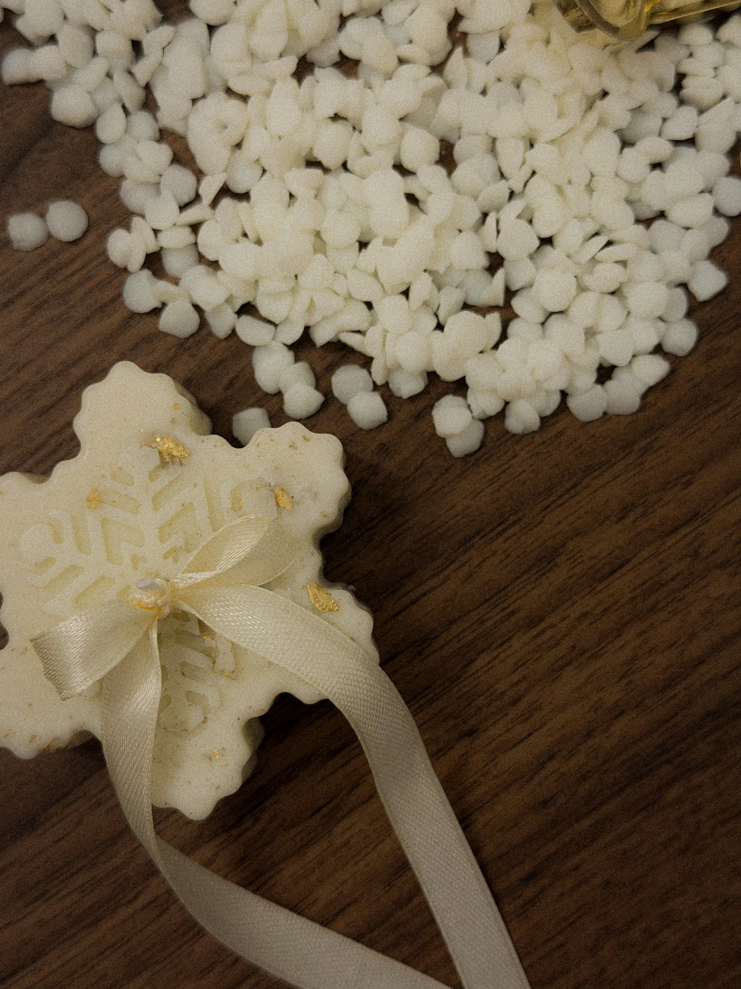 DESIGN CANDLE - SNOWFLAKE